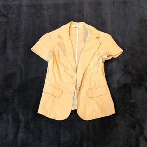 Papaya Short Sleeved Blazer